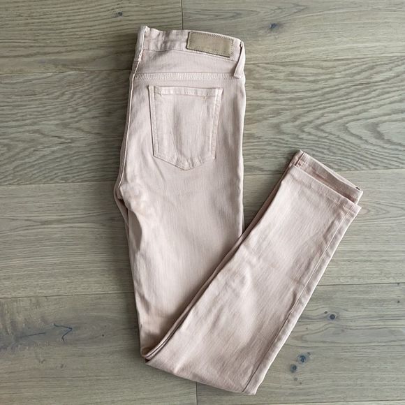 Victoria Beckham salmon pink jeans - Picture 5 of 11